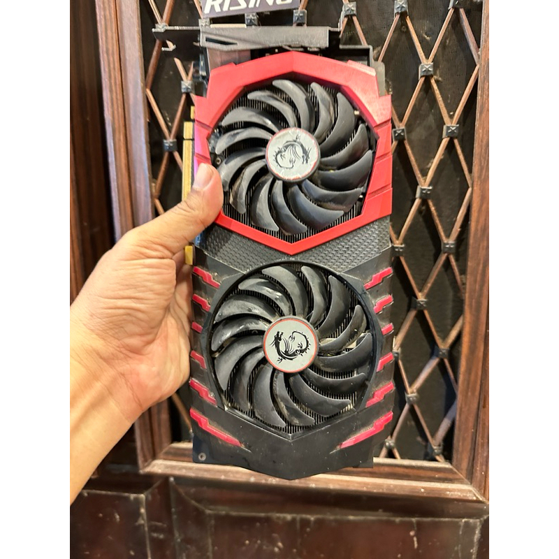 MSi GTX1060 GAMING X  3GB การ์ดจอ1060สภาพนางฟ้าใช้งานได้ปกติ