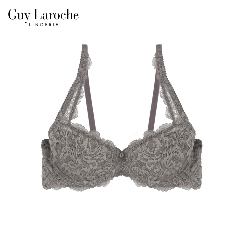 Guy Laroche Lingerie เสื้อชั้นใน กีลาโรช เสื้อในลูกไม้ เสริมฟองน้ำบาง Soft Pad Lace Bra GB7V15
