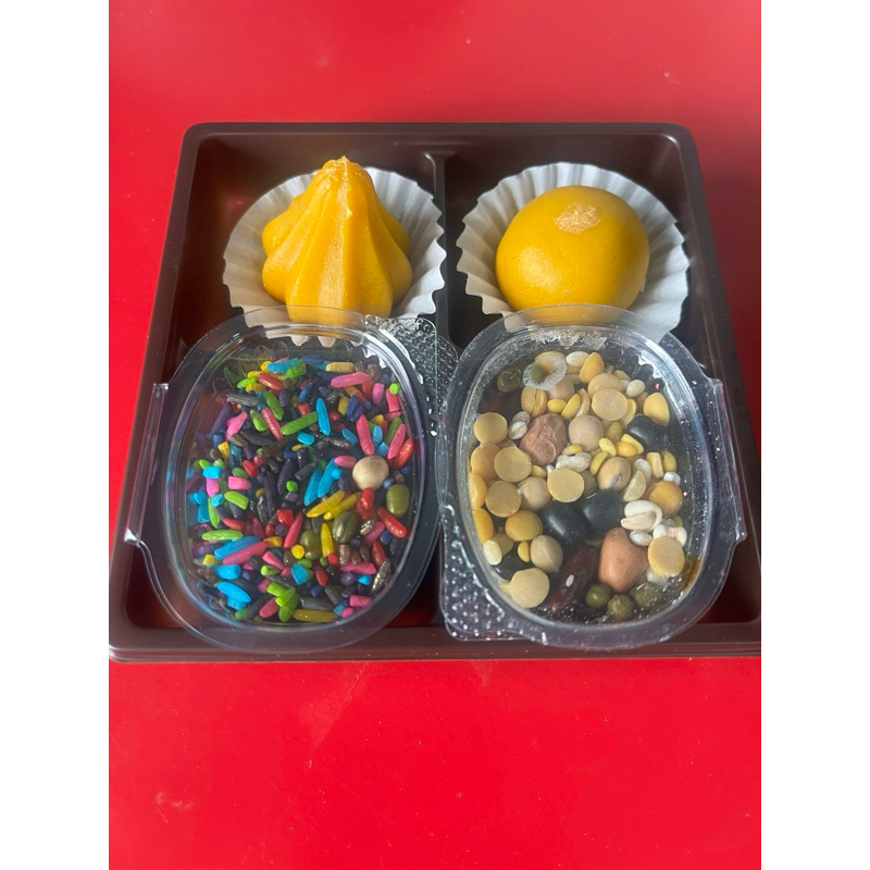 ชุด 4 โมทกะ ลาดู ธัญพืช ข้าว