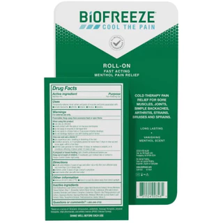 Biofreeze Cool The Pain Roll-On Pain Relief