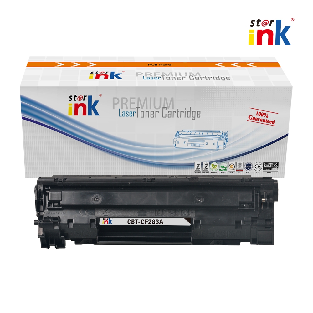 StarInk CF283A ตลับหมึกเครื่องปริ้น HP MFP M225dn, M225dw, M125a, M127fn, M127fw, M201dw, M201n