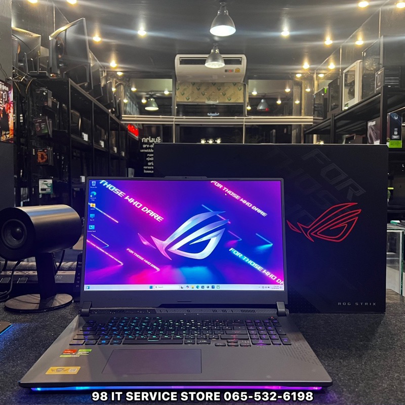 💻 Asus ROG Strix G17 G713PV-LL063W ( AMD Ryzen 9 7845HX + RTX 4060 ) 💻