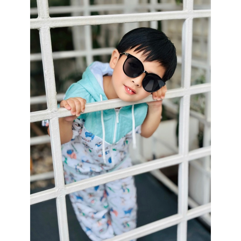 ALP Kids Sunglasses แว่นกันแดดเด็ก กัน UV400 แถมกล่อง ผ้าเช็ดเลนส์ รุ่น ALP-KS0001 - รูปที่ 4