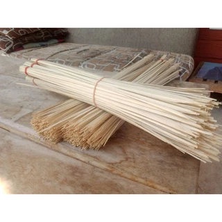 ตอกบางปลายแหลมห้อยเนื้อตอกข้าวต้มมัดตอกมัดไม้หนีบปิ้งไก่หรือมัดเอนกประสงค์1มัดมี400เส้น