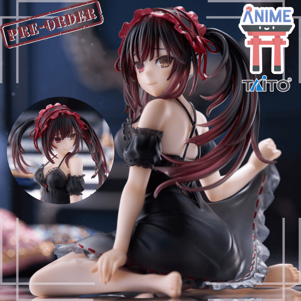 [จองล่วงหน้า] Date A Live V - Tokisaki Kurumi - Desktop Cute - Nightwear ver. Figure (Taito) โทคิซากิ คุรุมิ ฟิกเกอร์