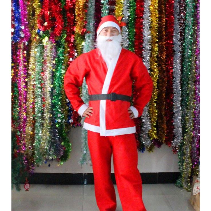 ชุดคริสมาสต์ -ผู้ใหญ่- Santa ซานต้า ชุดแฟนซี ชุดแซนต้า ซานต้าผู้ชาย /เด็กโต /- ผู้ใหญ่- ส่งจากไทย
