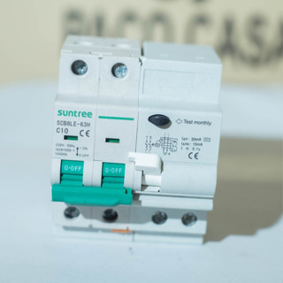 Brand Suntree RCBO Breaker AC MCB SCB8-63 2P 10,16,20,32,40,…