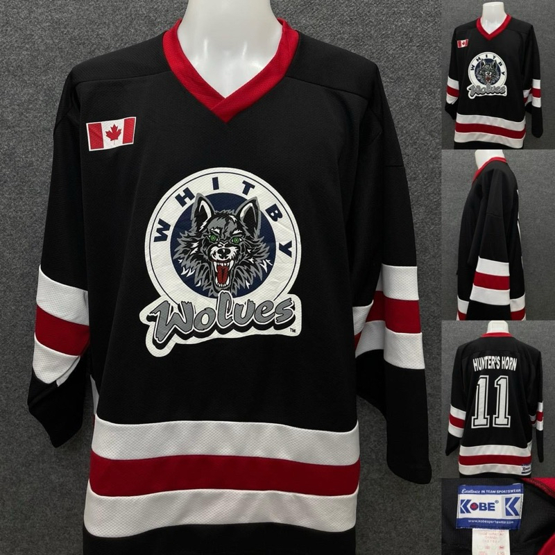 🔥 Whitby Wolves Hockey Jersey เสื้อฮอกกี้ไซส์ L 🔥