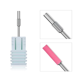 จัดส่งทันที ● หัวเจียรกระดาษทราย Sanding band 3.1 mm. แถม หัวเจียร (ครบชุด)