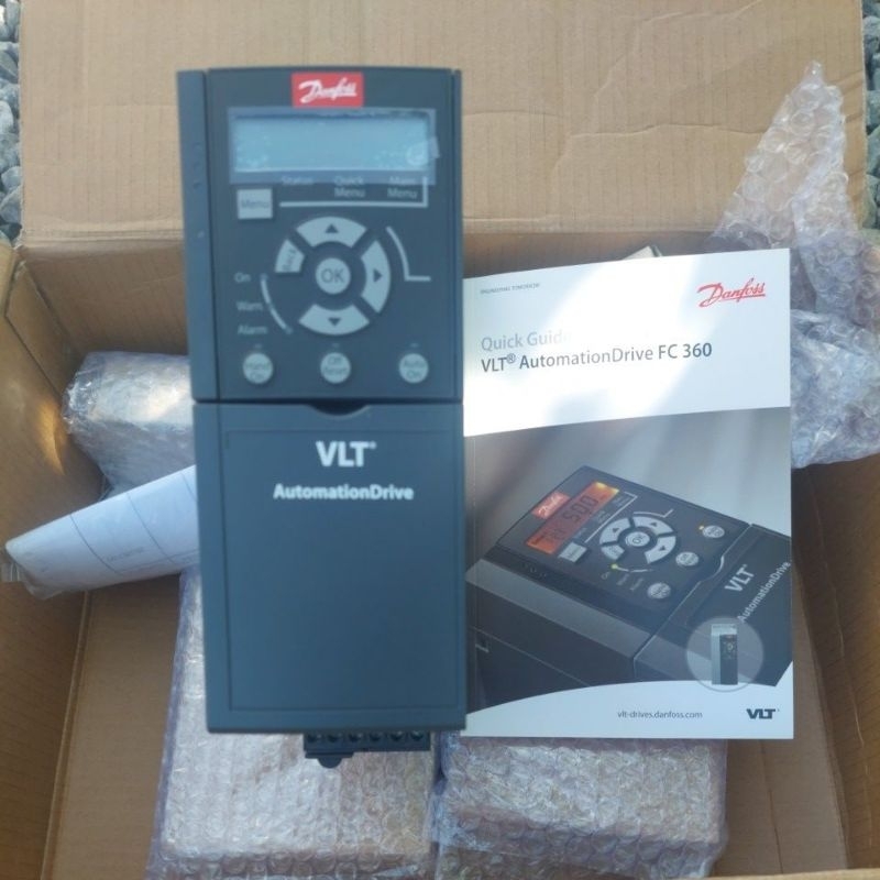 Danfoss inverter  FC360 ( 0.75 KW. IP20.380V-CODE.NO-134F2972