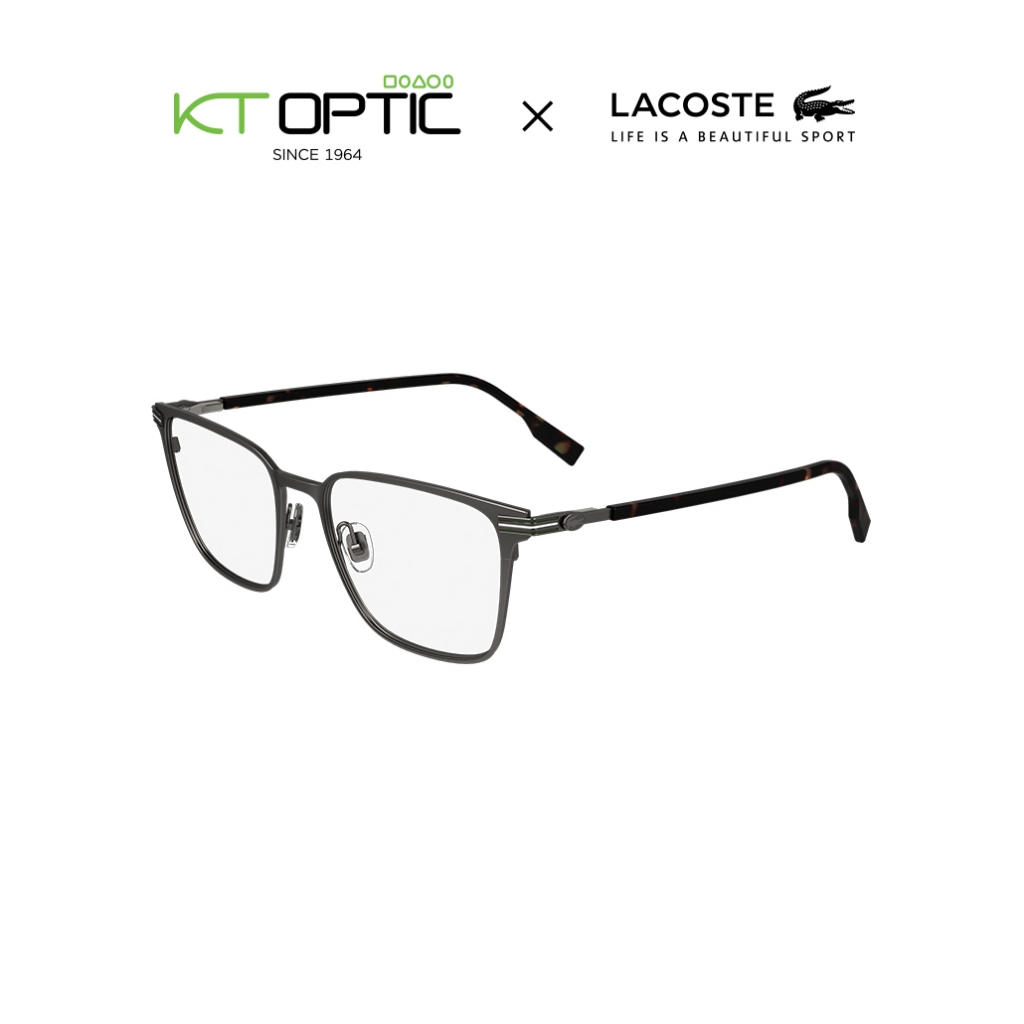 **โปรโมชั่นพิเศษ** LACOSTE แว่นตาทรงสี่เหลี่ยม รุ่น 2301 (แถมฟรี! คูปองส่วนลดเลนส์เปลี่ยนสีเทาออโต้)