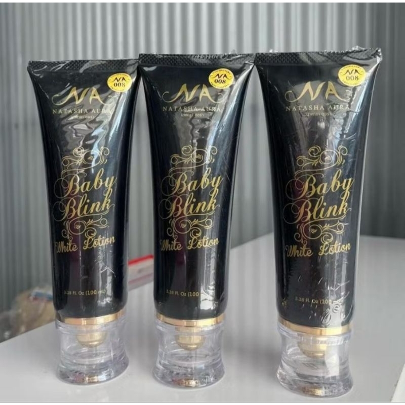ส่งฟรี/มีไลฟ์ โลชั่นนาตาชา นาตาชาออร่าเบบี้บริ้งไวท์โลชั่นNATACHA AURA BABY BLINK WHILE LOTION รูปที่ 3