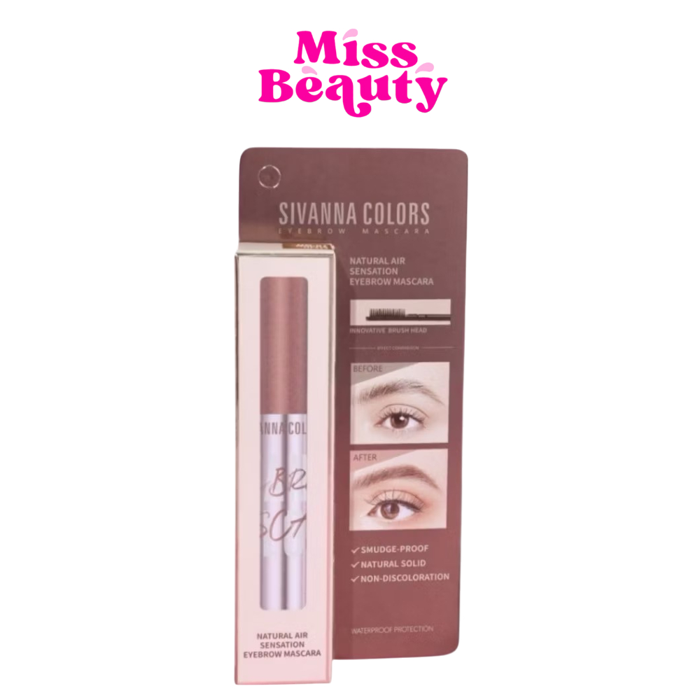 HF514  Sivanna colors natural air sensation eyebrow mascara ซีเวนน่า คัลเลอร์ส เนเชอรัล แอร์ เซนเซชั
