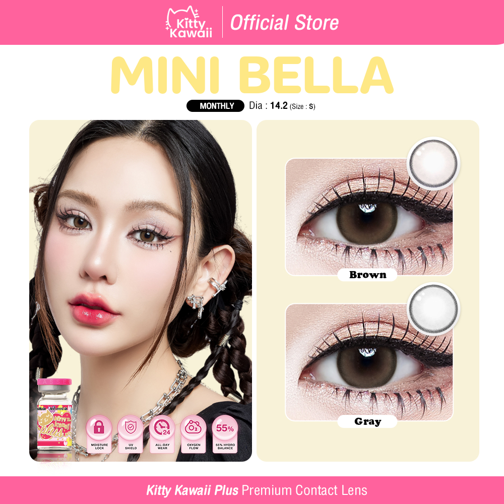 Kitty Kawaii Contact Lens : Mini Bella - คอนแทคเลนส์คิตตี้ คาวาอิ พัส (VIAL)