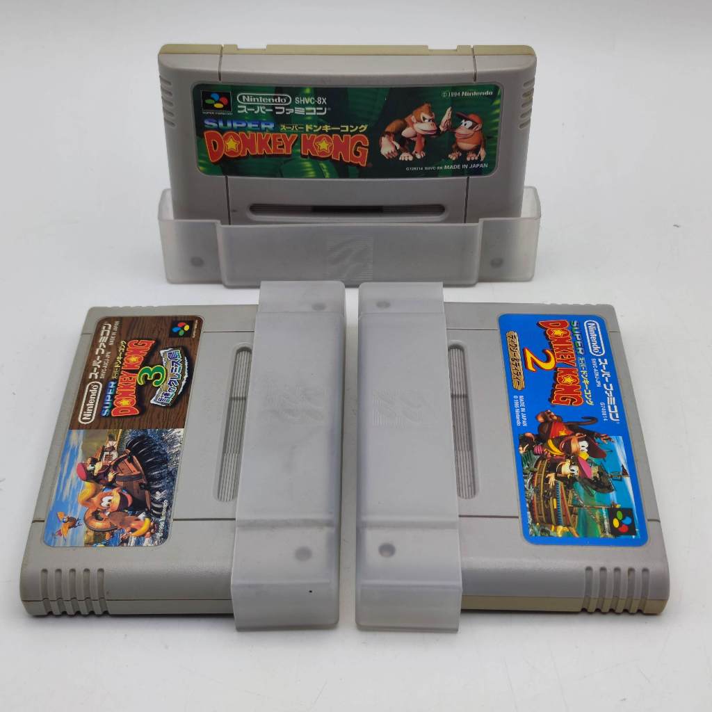 Super Donkey Kong 1 + 2 + 3 [SFC] ตลับแท้ เล่นได้ Nintendo Super Famicom