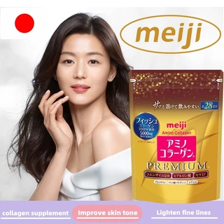 💕EXP:09/2027💕2 ถุง Meiji Amino Collagen Power 96g/ 28วัน เมจิ อะมิโน คอลลาเจน ชนิดผง คอลลาเจนเปปไทด์ บำรุงผิว ลดริ้วร