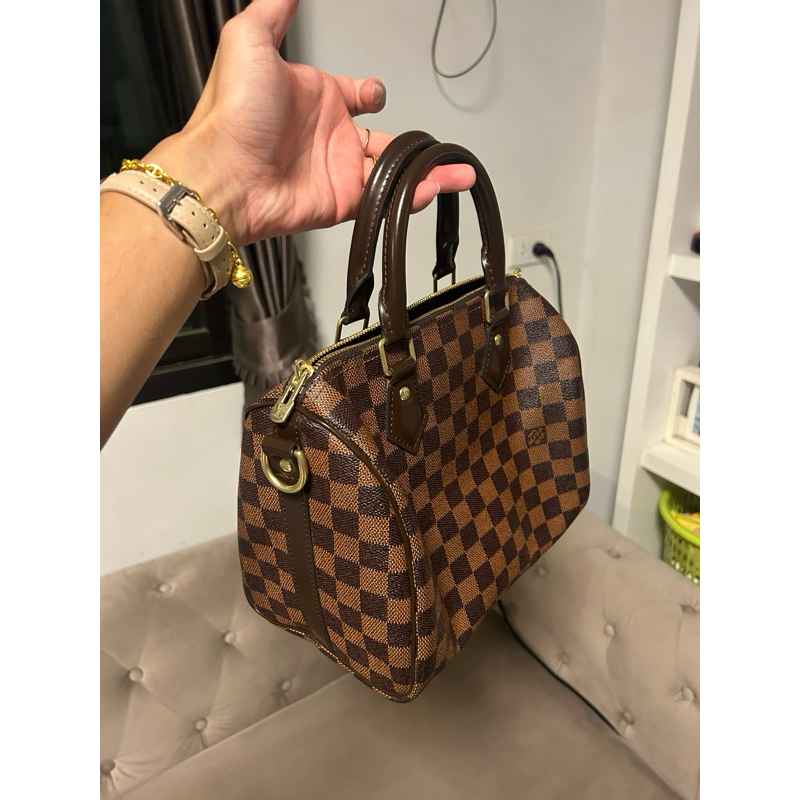 กระเป๋า แฟชั่น LV Damier Speedy 25 Ban งานสุด ราคารวมส่งEMS