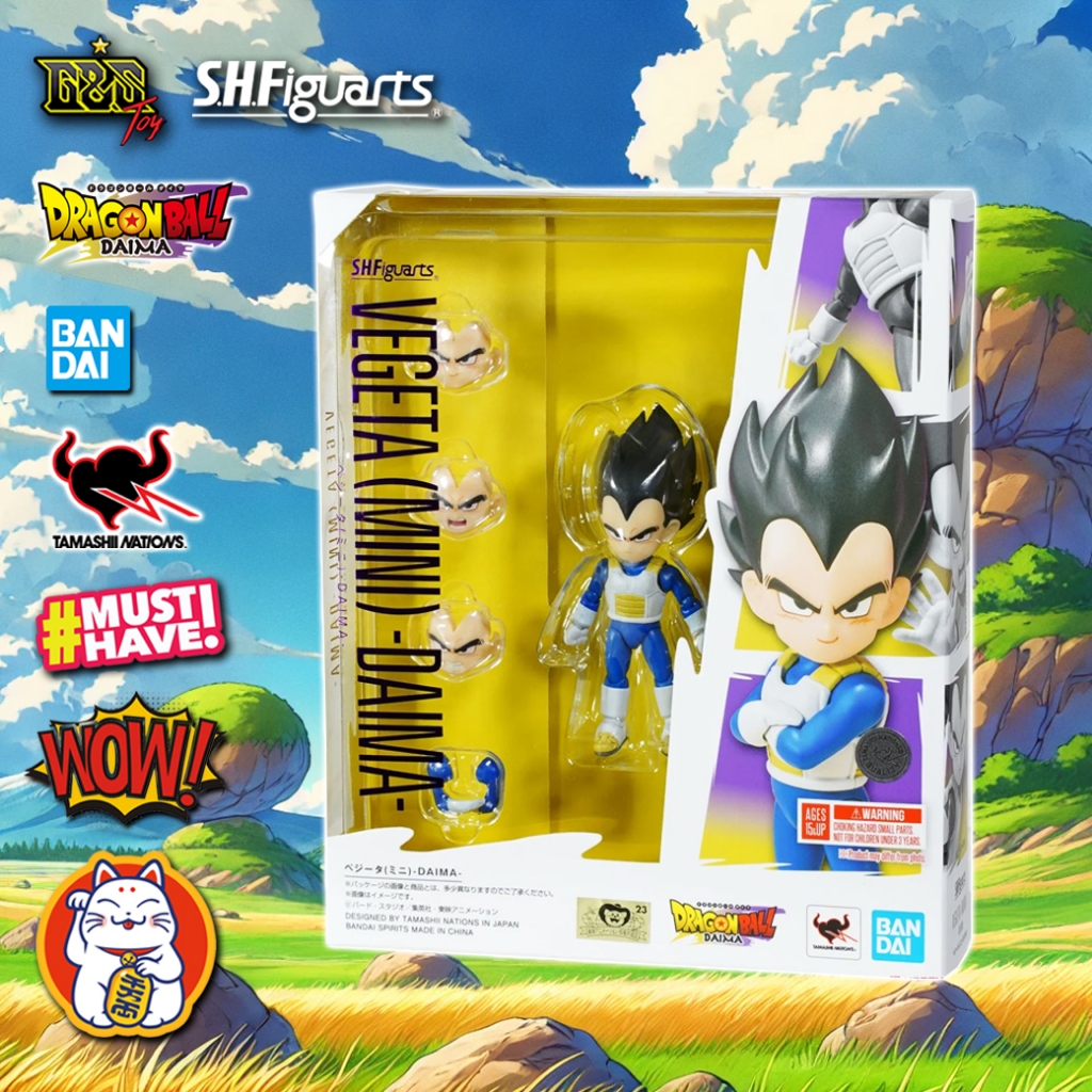 S.H.Figuarts Vegeta Mini DAIMA  จาก DragonBall DAIMA