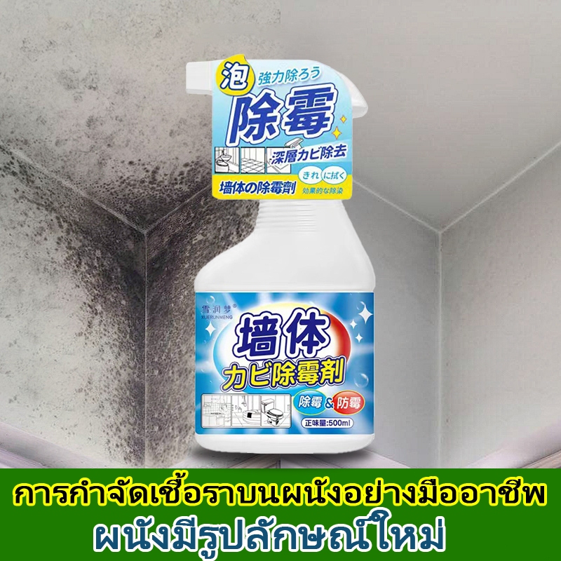 ยาฆ่าเชื้อ กําจัดรา ฆ่าเชื้อ ฆ่าเชื้อรา การกำจัดเชื้อราที่ผนัง กันรา ขจัดเชื้ออราอย่างรวดเร็ว ถอดแม่พิมพ์ผนัง
