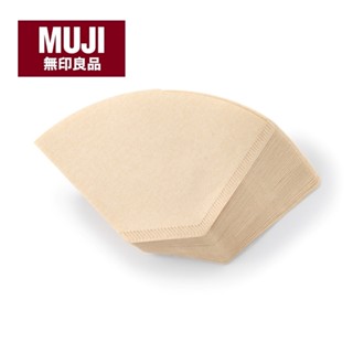 MUJI แผ่นกรองกาแฟแท้ จาก ใช้เยื่อกระดาษ 100% ไม่ฟอกสี 60 แผ่…
