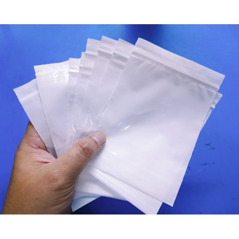 ถุงซิปขาว ซองซิปขาว ถุงซิปขาวทึบ ซองซิปสีขาว เกรดA แพค 1 กก - รูปที่ 2