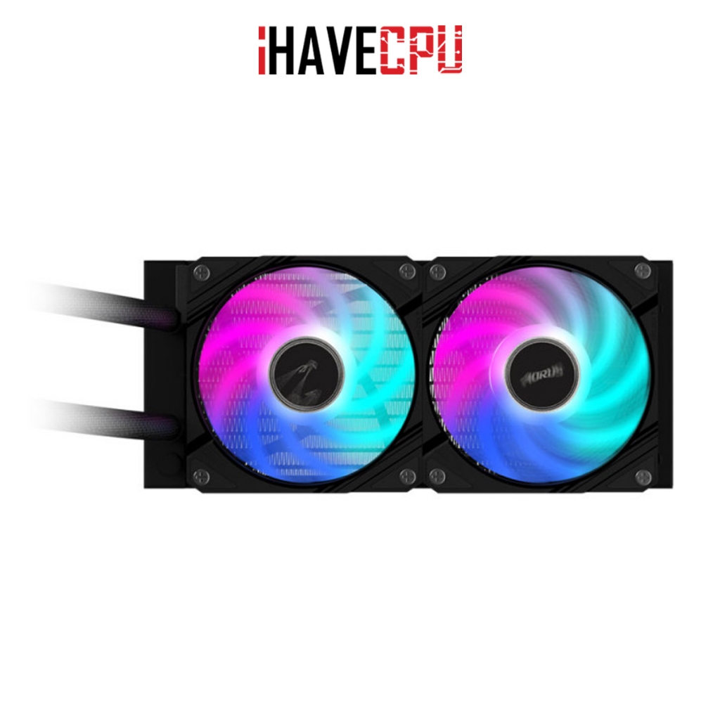 iHAVECPU LIQUID COOLER (ชุดน้ำปิด) GIGABYTE AORUS WATERFORCE II 240