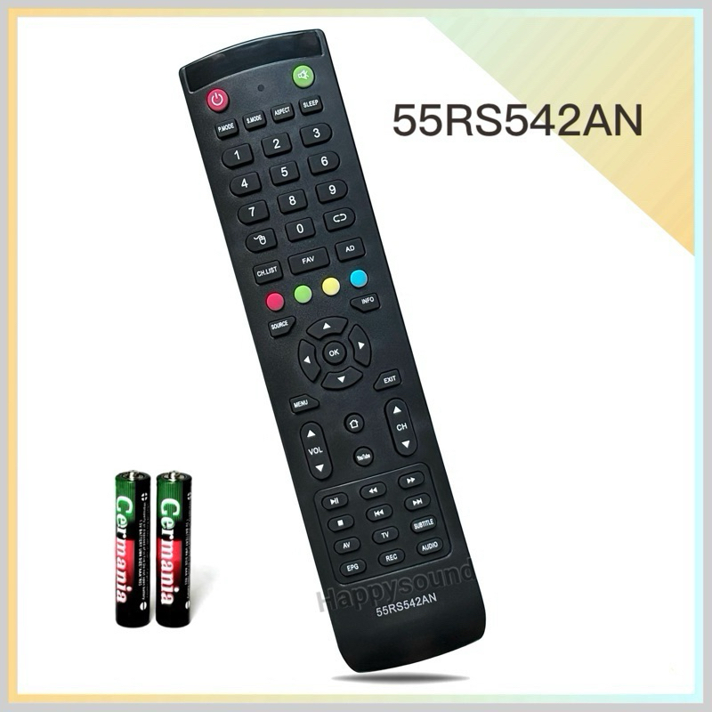 รีโมททีวี LCD/LED  รุ่น 55RS542AN