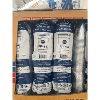 ** ยกลัง ***(1000 ใบ) แก้ว FP-14 แก้ว 14 ออนซ์ ปาก 98 mm FPC แก้วน้ำ