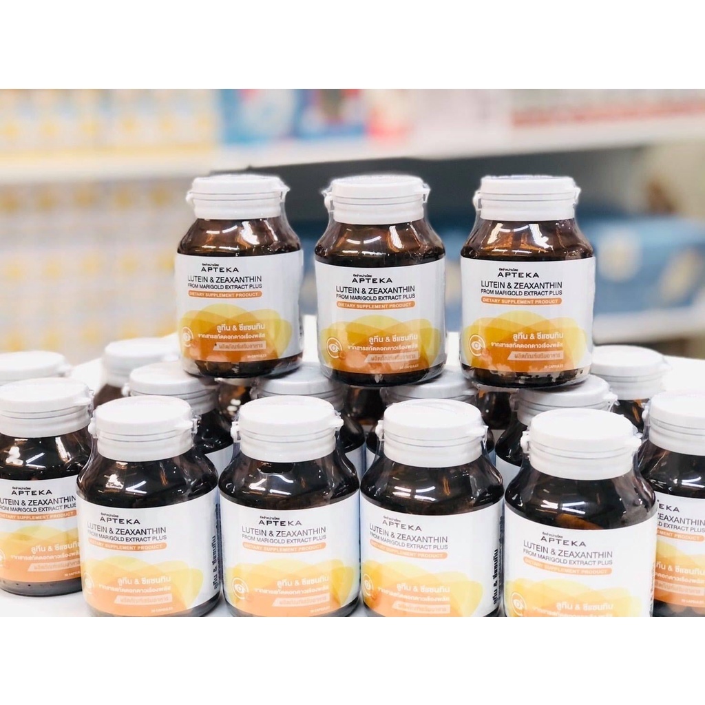 APTEKA LUTEIN & ZEAXANTHIN 30CAP