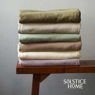ผ้าห่ม Cloud Cotton Solstice Home เนื้อนุ่ม สั่งตัดได้หลายขนาด ทำจากผ้าคอตตอน 100% ผ้าห่ม - ผ้าคลุมเตียง