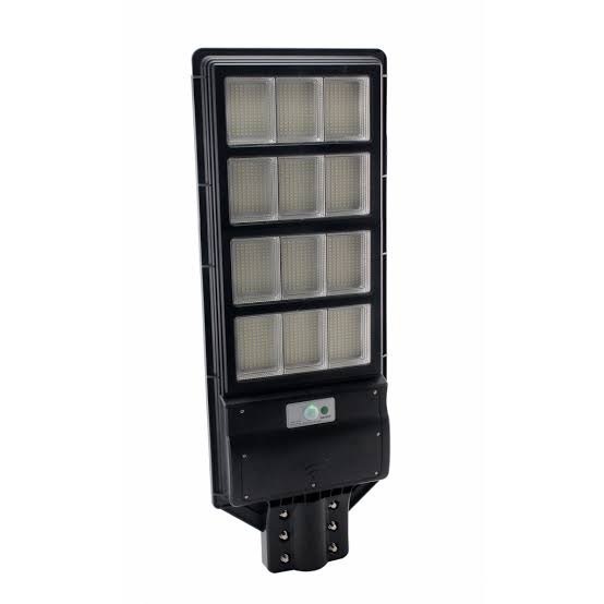 GATA โคมไฟถนนโซล่าเซลล์ 400 วัตต์ แสงขาว DAYLIGHT+ขาโคมไฟถนน