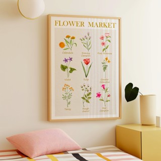 ภาพแต่งห้อง กรอบรูป Botanical Art Style 01 ภาพติดผนัง รูปแต่…