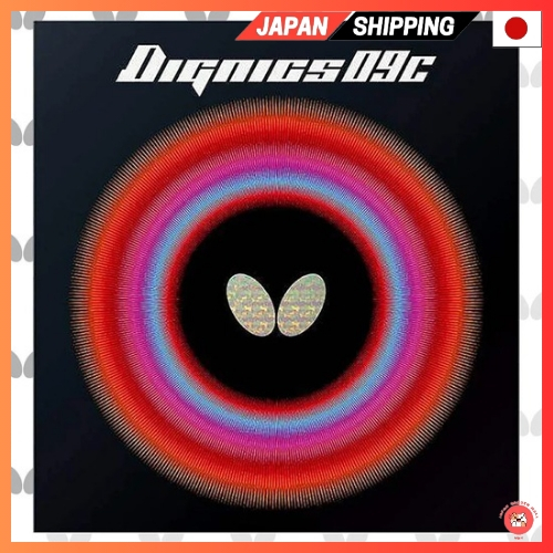 [import from Japan] Butterfly Dignics 09C Table Tennis Rubber Black Atsu 06070 Direct from Japan