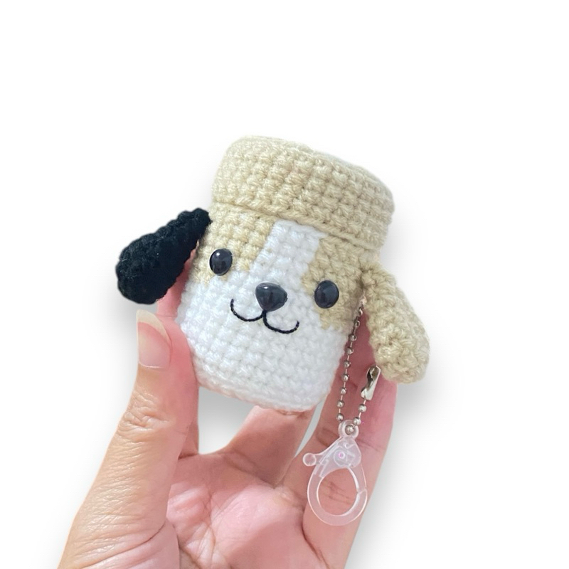 เคสยาดมน้องหมาหูดำ-ครีม K24 เคสยาดมหงส์ไทย พวงกุญแจ ที่ห้อยกระเป๋า