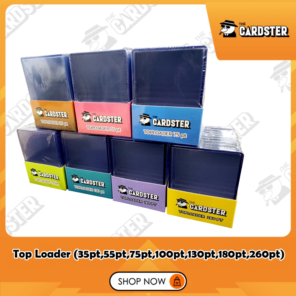 [พร้อมส่ง !!!] TheCardster Top-Loader Top-load 35pt-130pt ใส2ด้าน ท็อปโหลด สำหรับใส่การ์ดสะสม
