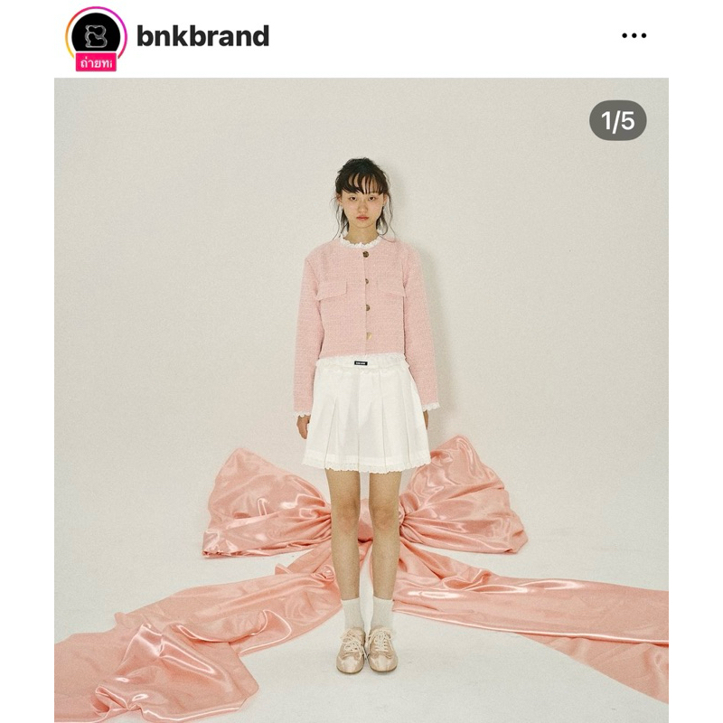 *ลดเพิ่ม30%*Bnk brand milan jacket