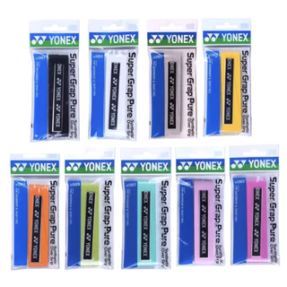 พันด้ามไม้แบด ไม้เทนนิส Yonex Badminton Overgrip รุ่น AC108EX Super Grap Pure บรรจุ 1 ชิ้น