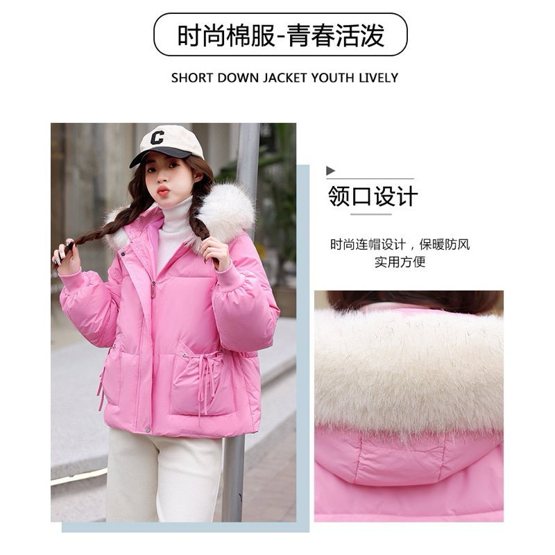 เสื้อโค้ทผู้หญิงกันหนาว เสื้อกันหนาวมีฮู้ด 🇹🇭พร้อมส่งในไทย🇹🇭 พร้อมเปอร์ขน ส่งเที่ยวนอก กันหนาวได้ดี  ICYW VISIER - รูปที่ 2