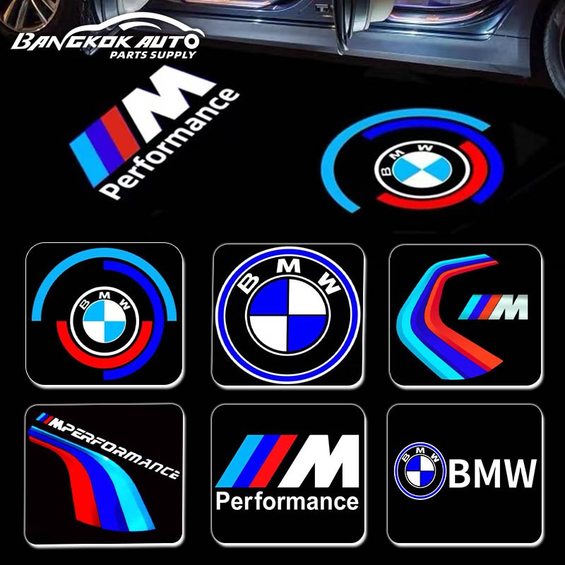 (แท้ พร้อมสต็อก) ไฟประตูรถยนต์ bmw ไฟประตูรถ ของแต่งรถยนต์ ไฟโลโก้รถยนต์ ไฟโปรเจคเตอร์รถยนต์ โลโก้ bmw แท้ accessories