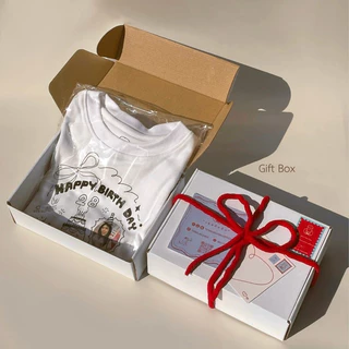 กล่องของขวัญ Package เสื้อยืด ฟรีการ์ด! (ราคาเฉพาะกล่อง ไม่รวมเสื้อ)
