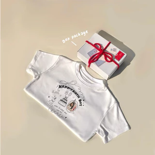 กล่องของขวัญ Package เสื้อยืด ฟรีการ์ด! (ราคาเฉพาะกล่อง ไม่รวมเสื้อ)
