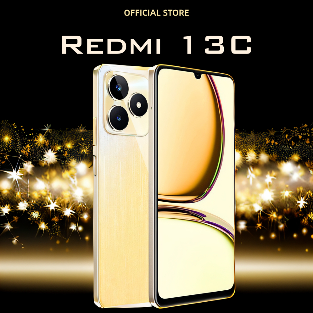 【COD】Redmi 13C 12+512GB 6800mAh 90Hz FHD*ปลดล็อกด้วยใบหน้า*6.7 12เดือน แถมเคส