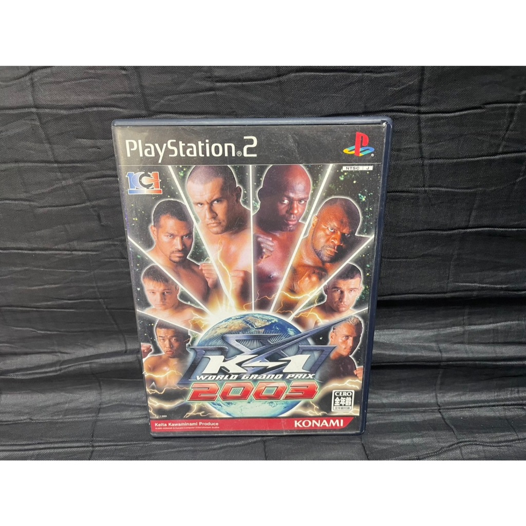แผ่นเกมส์ PS2 Game : K-1 World Grand Prix 2003 : PS2 Japan