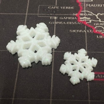 แม่เหล็ก เกล็ดหิมะ Snow Flake Magnet