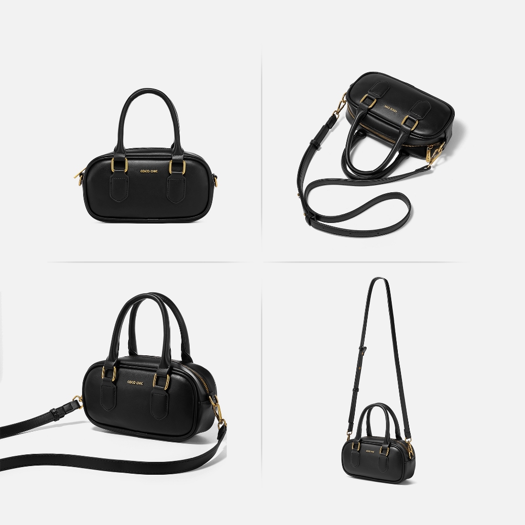 COCO CHIC กระเป๋าผู้หญิง แฟชั่น เรียบง่าย สะพายได้หลายแบบ สะพายข้างได้