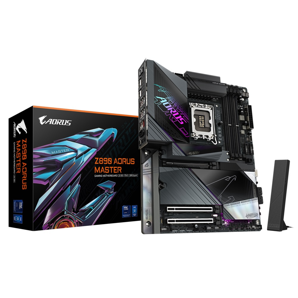 GIGABYTE Z890 AORUS MASTER INTEL LGA1851 Motherboard เมนบอร์ด