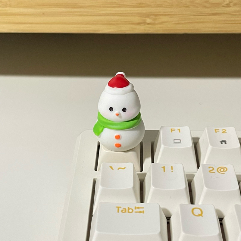PNS032 [keycap christmas set ☃️] คีย์แคปตุ๊กตาหิมะ สำหรับ Mechanical Keyboard