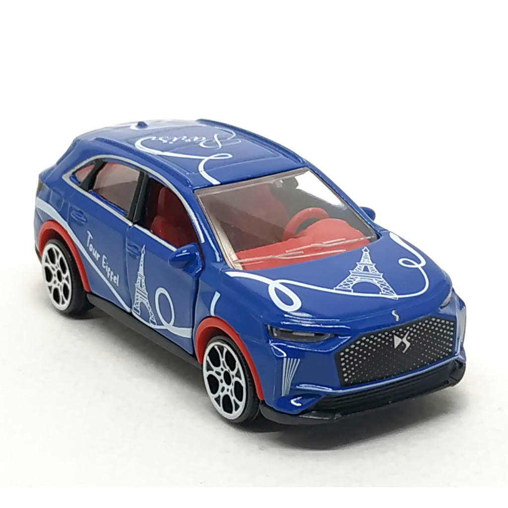 Majorette Citroen DS7 E-Tense - French Touch สีน้ำเงิน Scale 1/59 (8cm) ไม่มี package