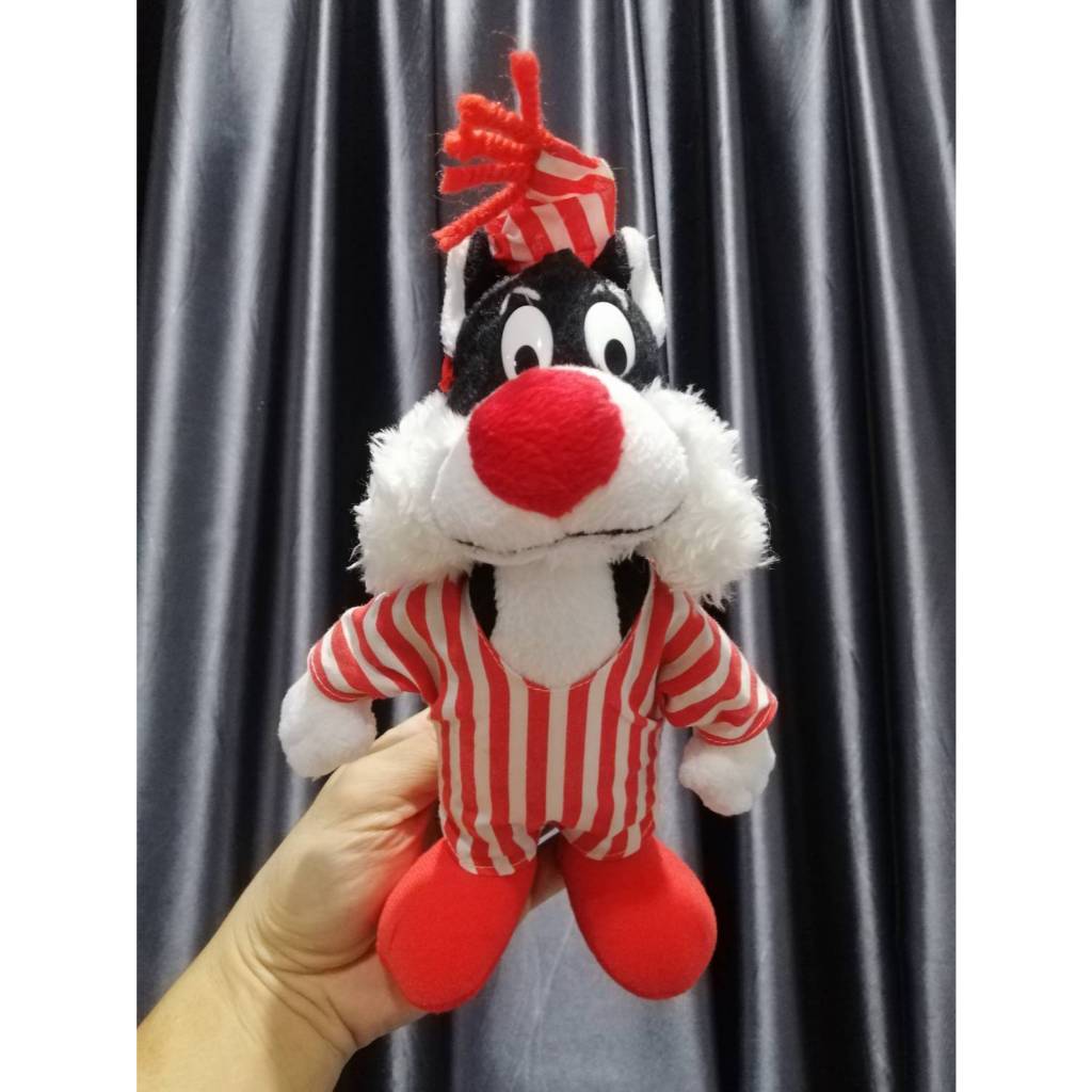 ตุ๊กตาแมว Looney Tunes Sylvester the Cat Plush ขนาด9นิ้ว