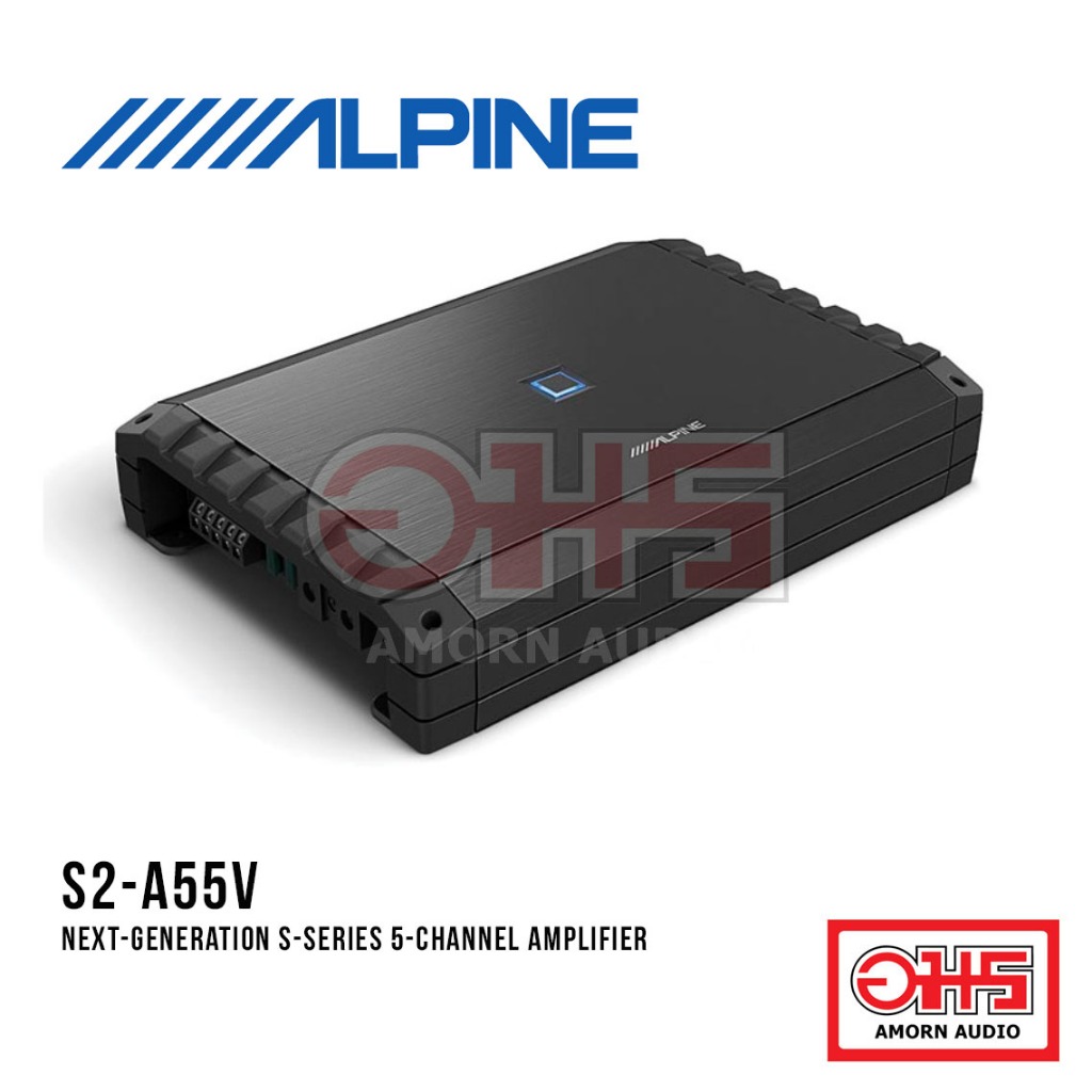 ALPINE S2-A55V Next-Generation S-Series 5-Channel Amplifier / AMORN AUDIO